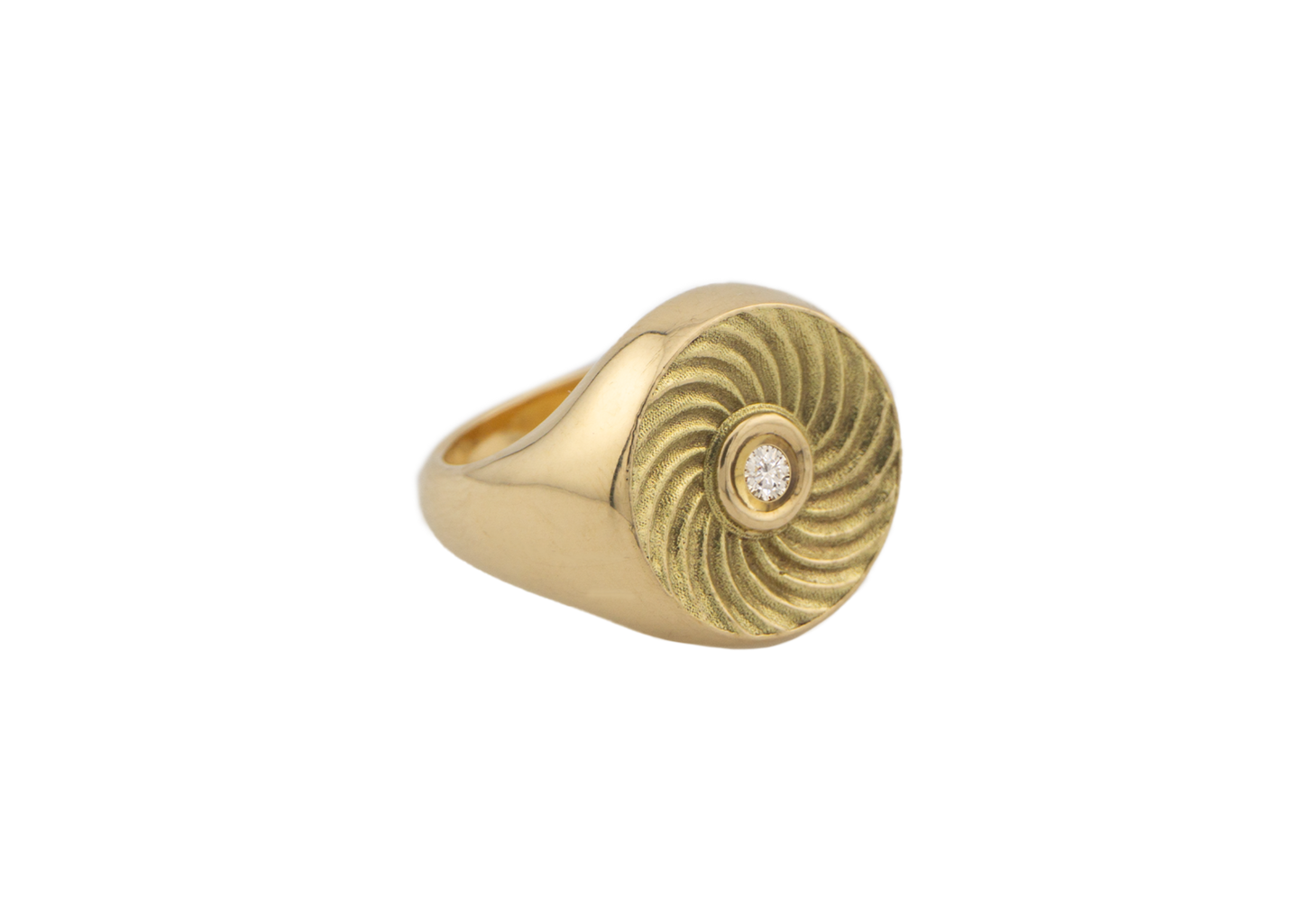 Aer Ring with Diamond