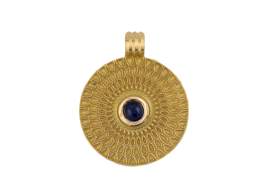 Aqua Grande with Cabochon