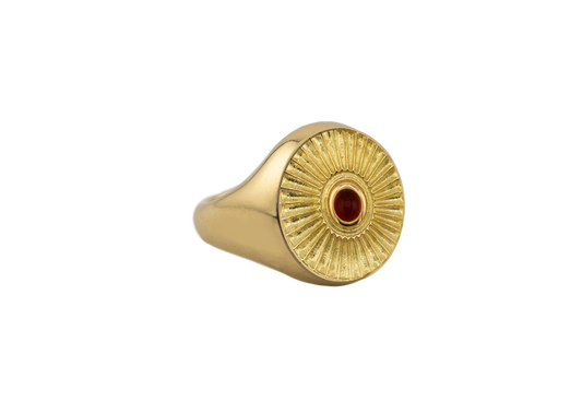 Ignis Ring with Cabochon