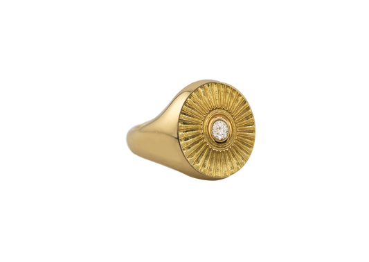 Ignis Ring with Diamond
